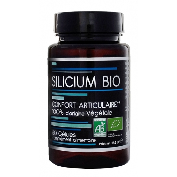 Phytothérapie Silicium Bio - 60 gelules - Nutrivie