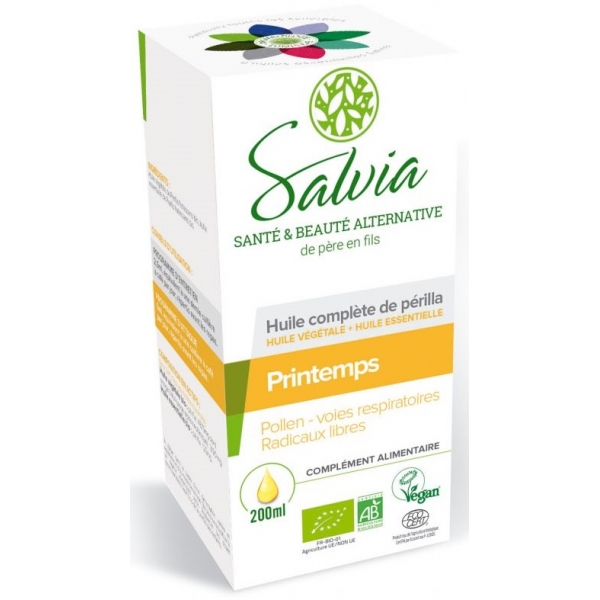 Huile complete de Perilla Printemps - Flacon 200 ml Salvia