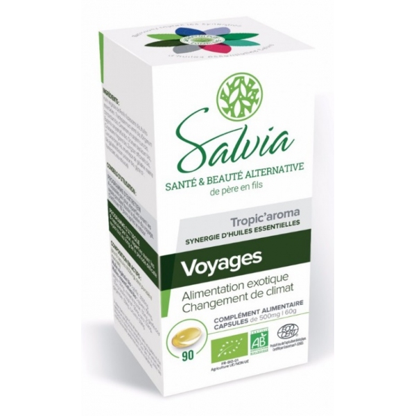 Phytothérapie Tropic aroma Voyage - 90 capsules Salvia