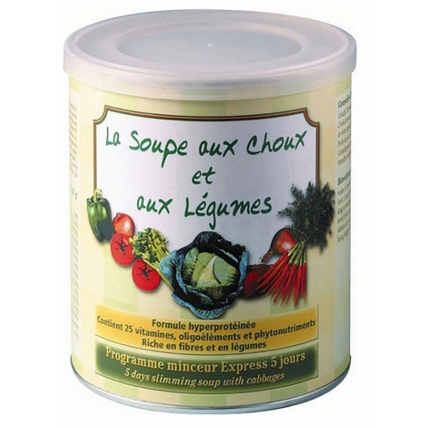 Soupe aux choux et legumes - Pot 250g Nutri expert