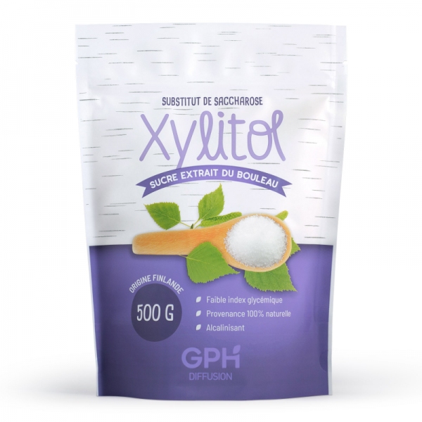 Phytothérapie Xylitol substitut sucre - Pot 500g GPH