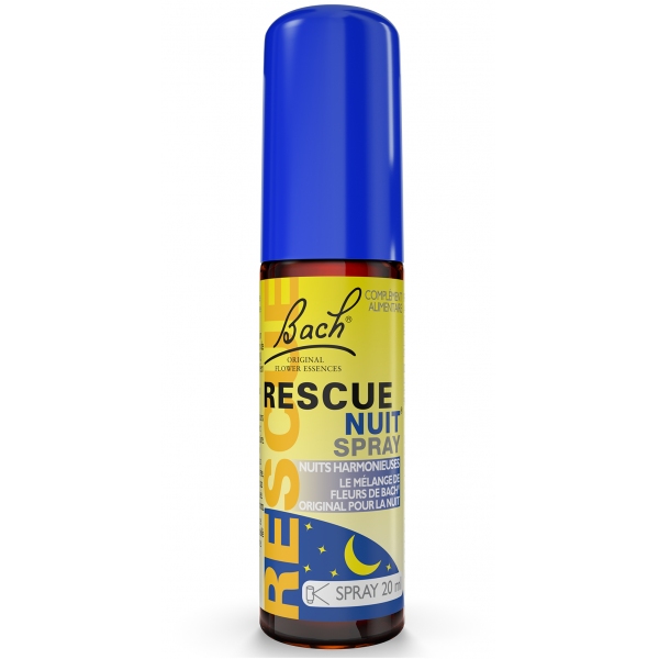 Rescue Nuit Spray - Fleurs Bach 20ml