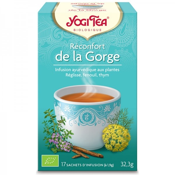 Phytothérapie Reconfort de la Gorge - 17 sachets Yogi tea