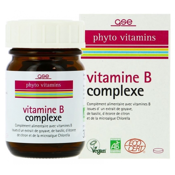 Phytothérapie Vitamine B complexe - 60 comprimes GSE