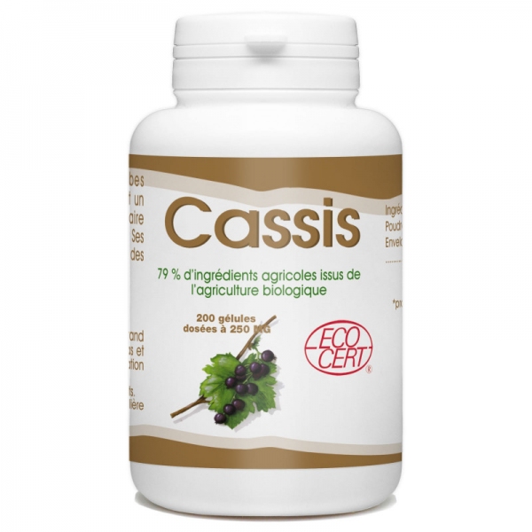 Cassis Bio 200 gelules GPH
