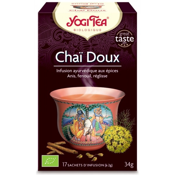Chai Doux - 17 sachets Yogi tea 	
