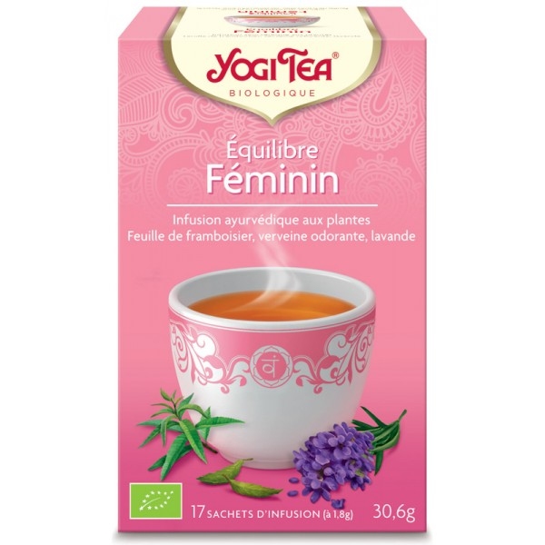 Phytothérapie Equilibre Feminin - 17 sachets Yogi tea