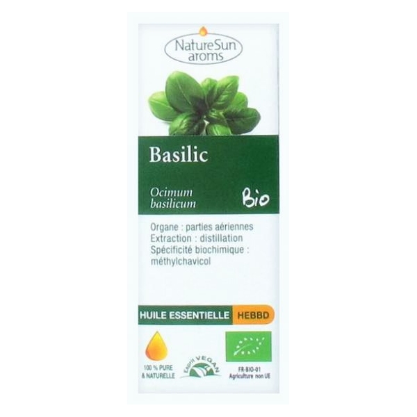 Basilic - Huile essentielle 10 ml NaturSun
