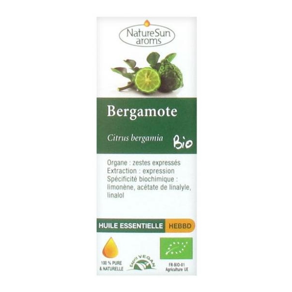 Phytothérapie Bergamote - Huile essentielle 10 ml NaturSun