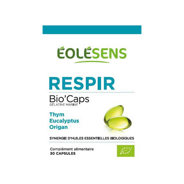 Phytothérapie Respir - BioCaps 30 capsules huiles essentielles Eolesens