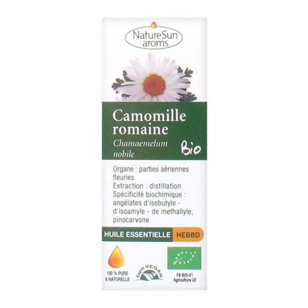 Phytothérapie Camomille Romaine - Huile essentielle 2 ml NaturSun