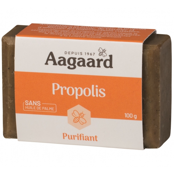 Phytothérapie Savon de Toilette Propolis - 100g Aagaard