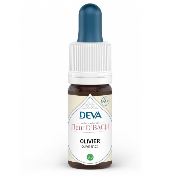 Phytothérapie Olivier - Olive Fleur de Bach N°23 Flacon 10ml Deva