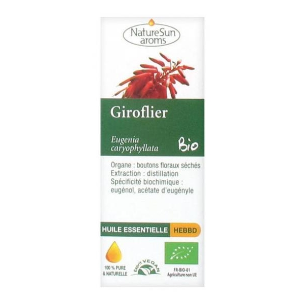 Giroflier - Huile essentielle 10 ml NaturSun