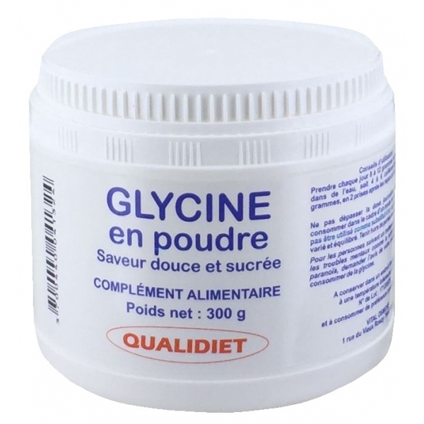 Phytothérapie Glycine poudre - Pot 300g Qualidiet