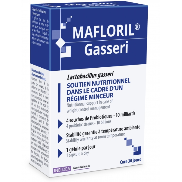 Mafloril Gasseri - Probiotiques 30 gelules Ineldea