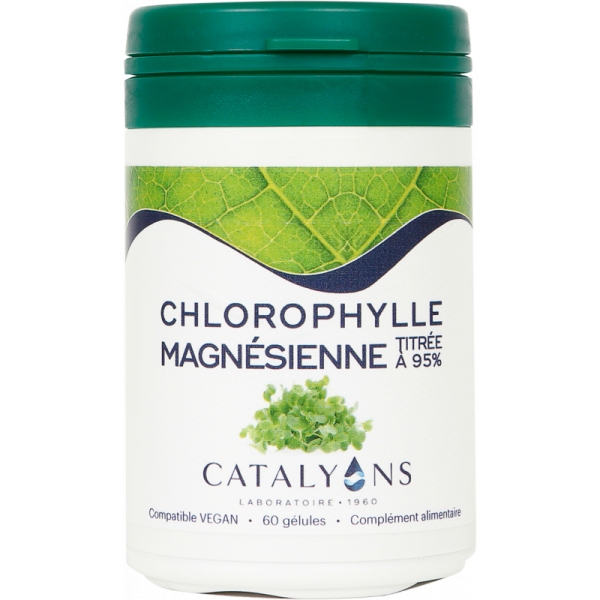 Phytothérapie Chlorophylle magnesienne - 60 gelules Catalyon