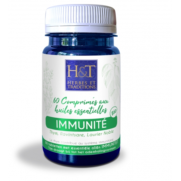 Comprimes Huiles essentielles Immunite - 60 comprimes Herbes Traditions