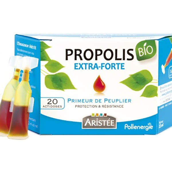Propolis Peuplier extra forte Bio - 20 doses Pollenergie