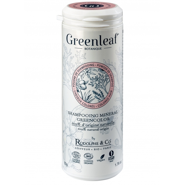 Shampoing Mineral Bio Greencolor - 50g poudre Greenleaf