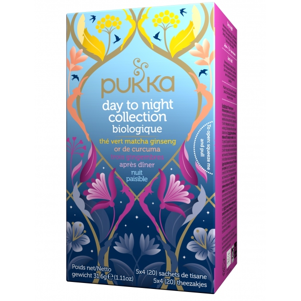 Infusions Day to Night collection - 20 sachets Pukka