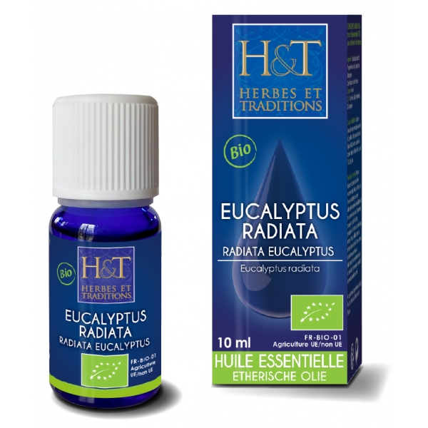 Phytothérapie Eucalyptus Radiata Bio - Huile Essentielle 10ml Herbes traditions