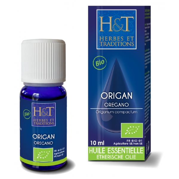 Phytothérapie Origan Bio - Huile Essentielle 10ml Herbes traditions