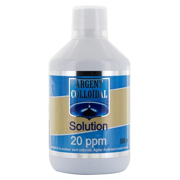 Argent colloidal - Flacon 500 ml litre Vecteur energy