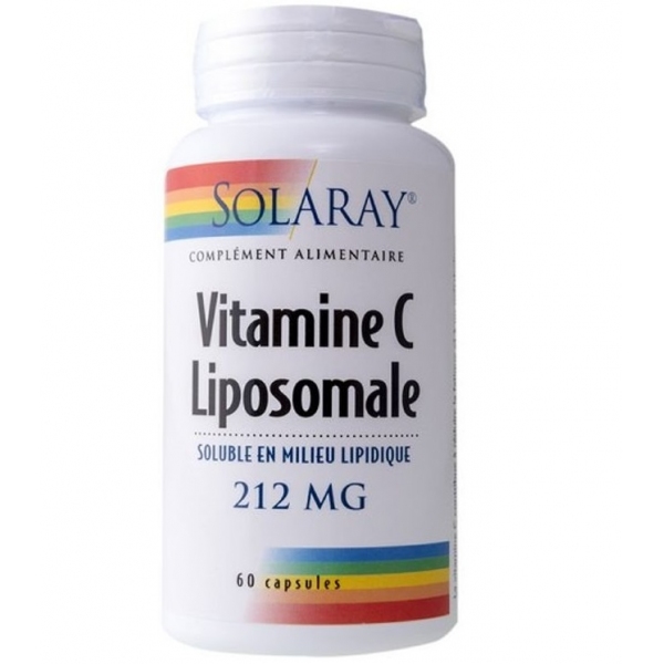 Vitamine C Liposomale - 60 capsules Solaray