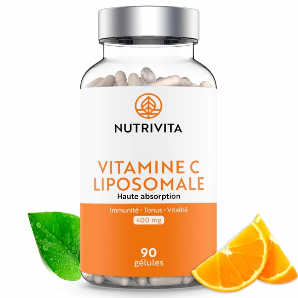 Vitamine C Liposomale - 90 gelules Nutrivita