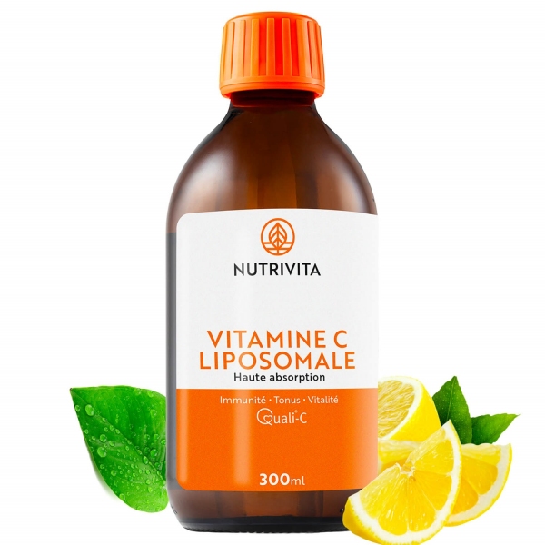 Phytothérapie Vitamine C Liposomale liquide - Flacon 300 ml Nutrivita