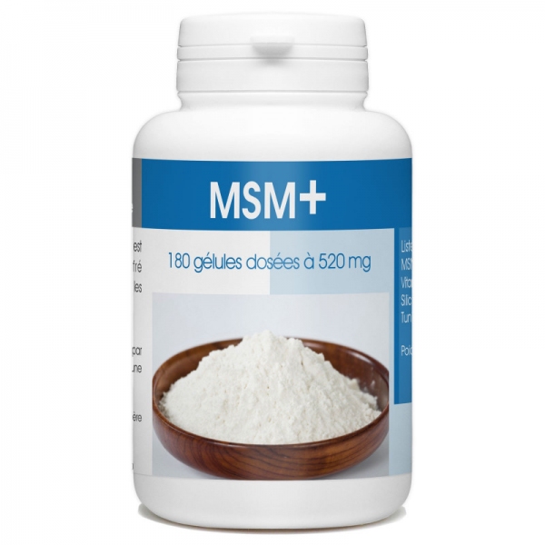 MSM +  soufre - 180 gelules GPH