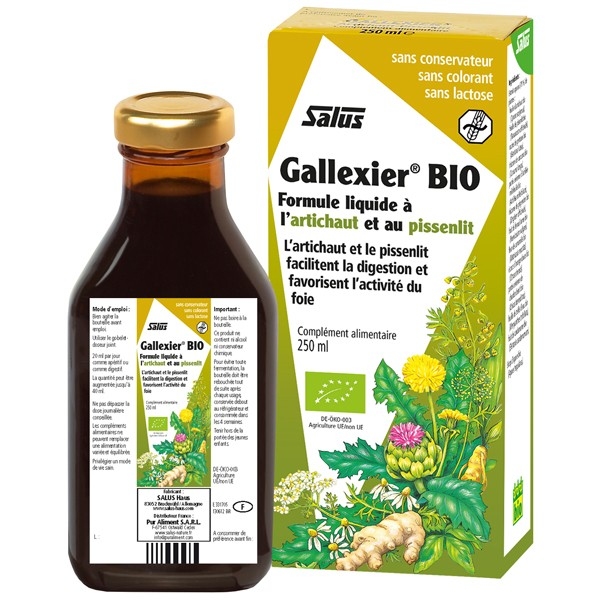 Phytothérapie Gallexier Bio - Flacon 250 ml Salus