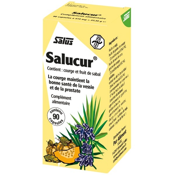 Phytothérapie Salucur Prostate - 90 capsules Salus