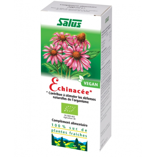 Echinacea Bio suc de plantes fraiches - Flacon 200 ml Salus