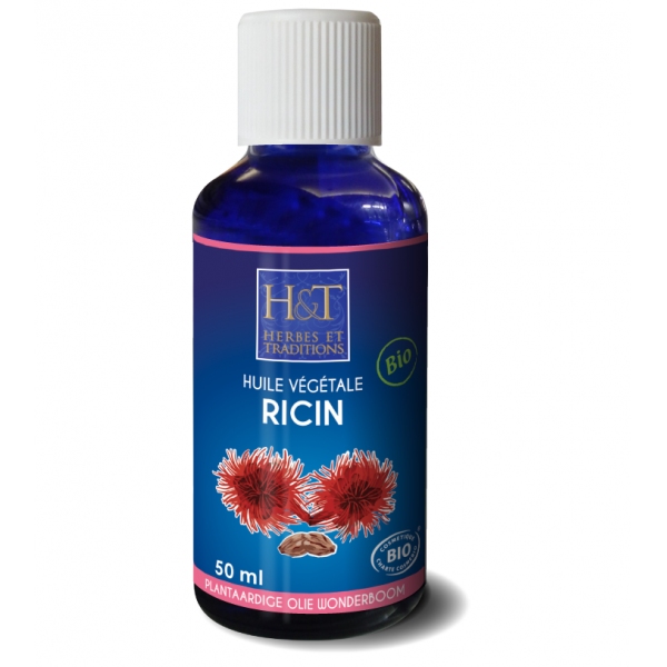 Ricin Bio - Huile vegetale Flacon 50ml Herbes tradition