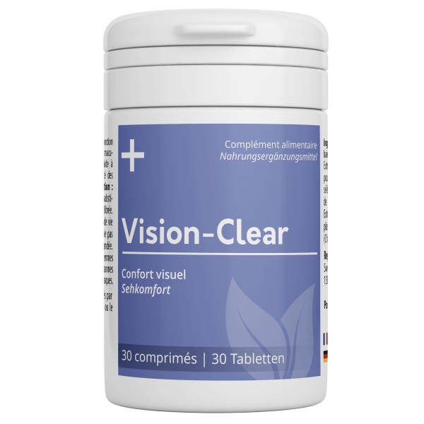 Phytothérapie Vision Clear - acuité visuelle - vision nocturne - 30 comprimés