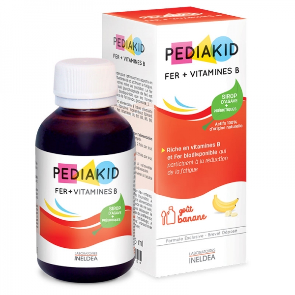 Phytothérapie Fer et Vitamines B - 125 ml Pediakid