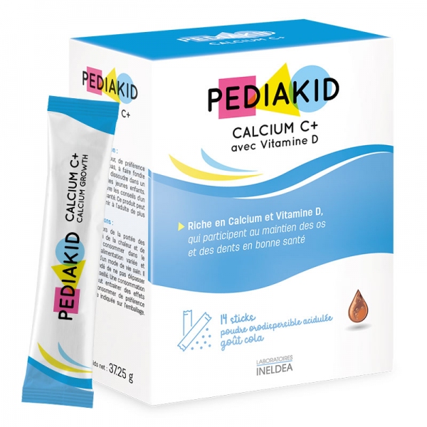 Calcium C+ 14 sticks Pediakid