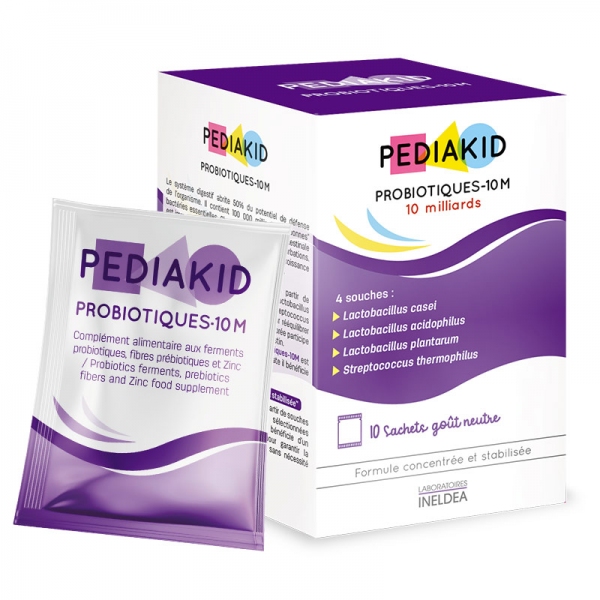 Phytothérapie Probiotiques 10M - 10 sachets Pediakid