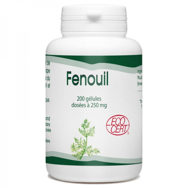 Fenouil Bio 200 gelules GPH