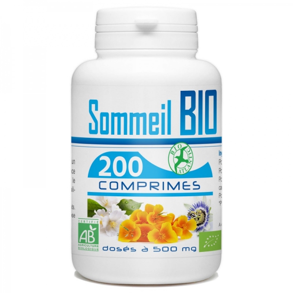 Phytothérapie Sommeil Bio 200 comprimes GPH