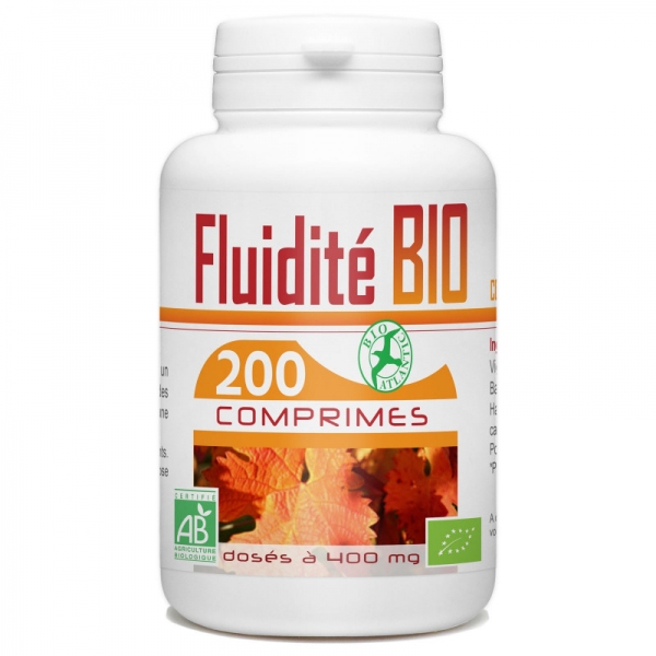Phytothérapie Fluidite Bio 200 comprimes GPH