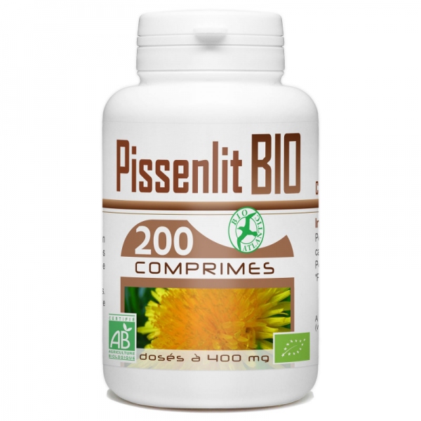 Phytothérapie Pissenlit Bio 200 comprimes GPH