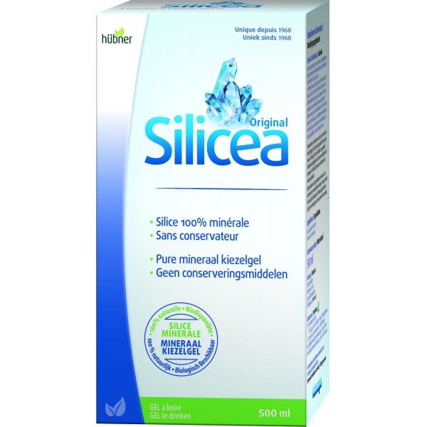 Phytothérapie Gel Silice minerale pure - Flacon 500ml Silicea