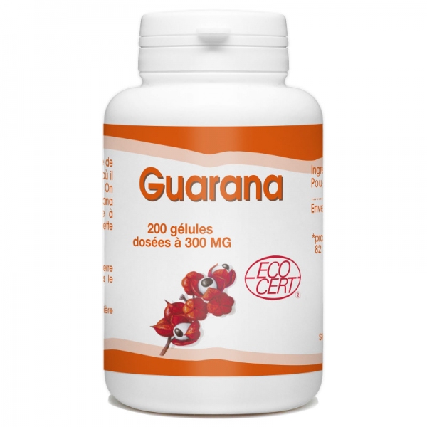 Guarana Bio 200 gelules GPH
