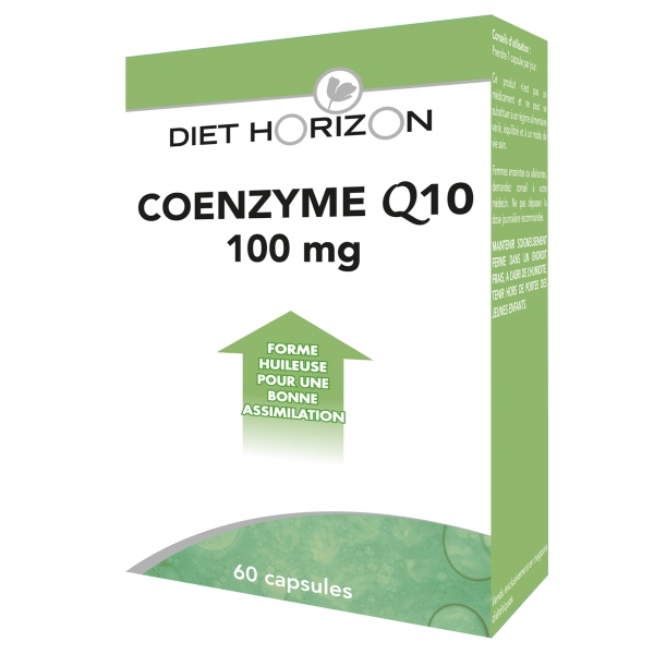 Coenzyme Q10 - 60 capsules Diet Horizon