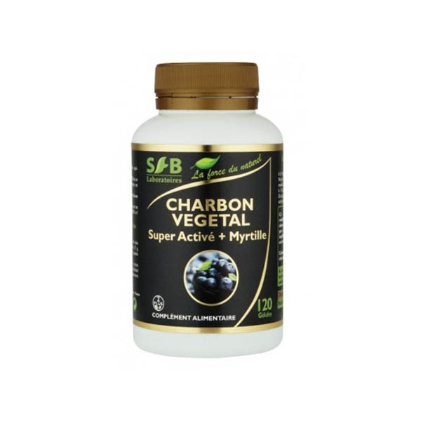 Phytothérapie Charbon vegetal active - Myrtille 120 gelules SFB