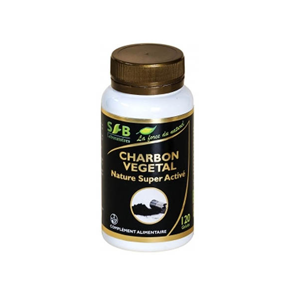 Charbon vegetal Super active 120 gelules SFB