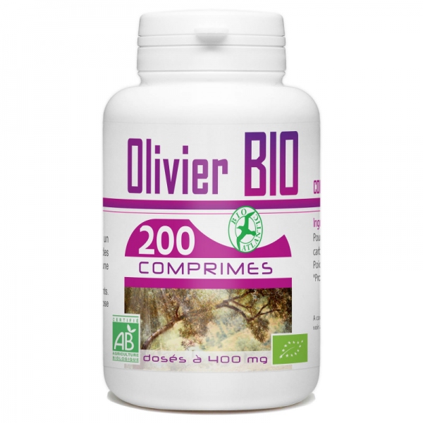Phytothérapie Olivier Bio 200 comprimes GPH